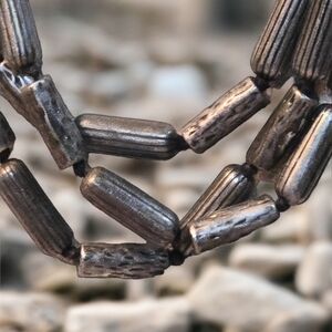 Metallic Beaded Necklace